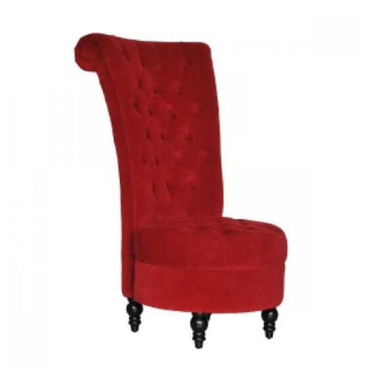 High Back Chair Red