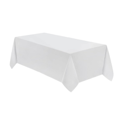 Tablecloth Rectangle Satin- Multiple Colors