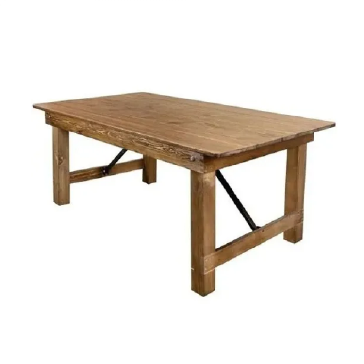 Farm table wood 8ft x 40