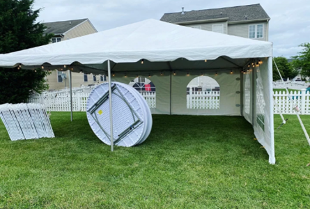 Rent ALL Gallery - Frame Tent with sides