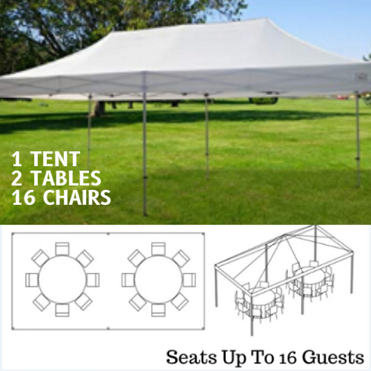 16 Guests Tent Package