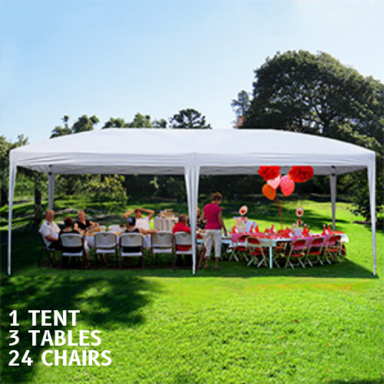24 Guests Tent Package
