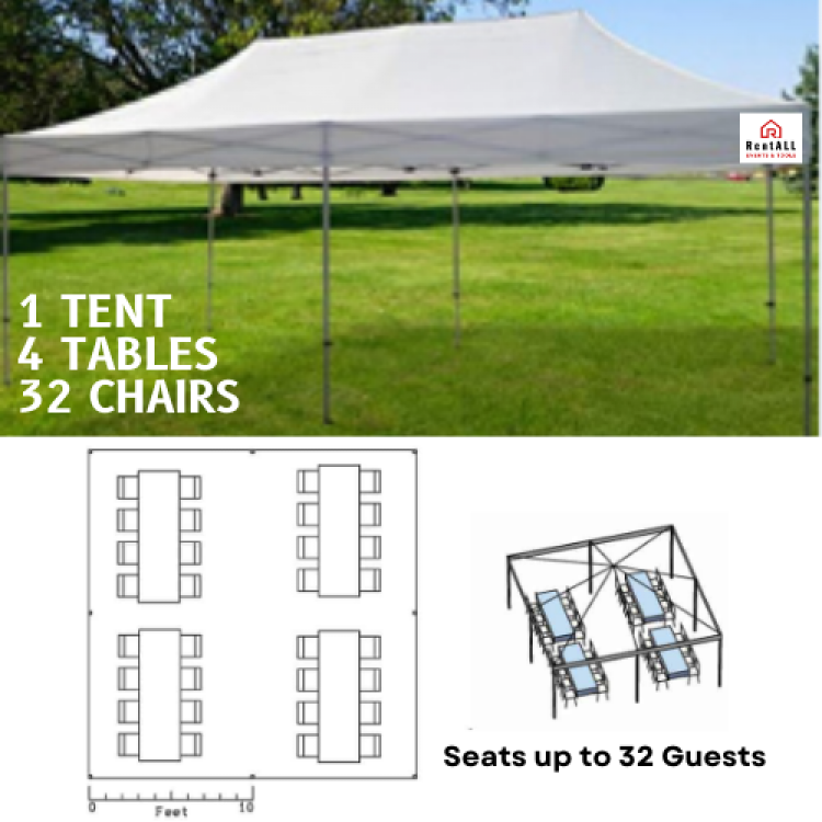 32 Guests Tent Package