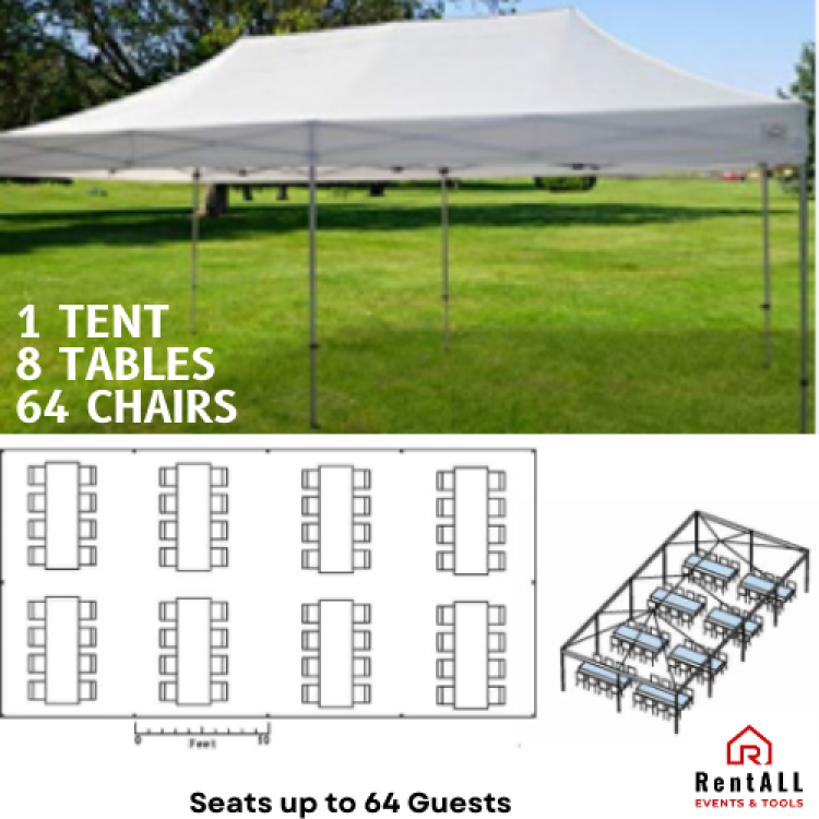 64 Guests Tent Package