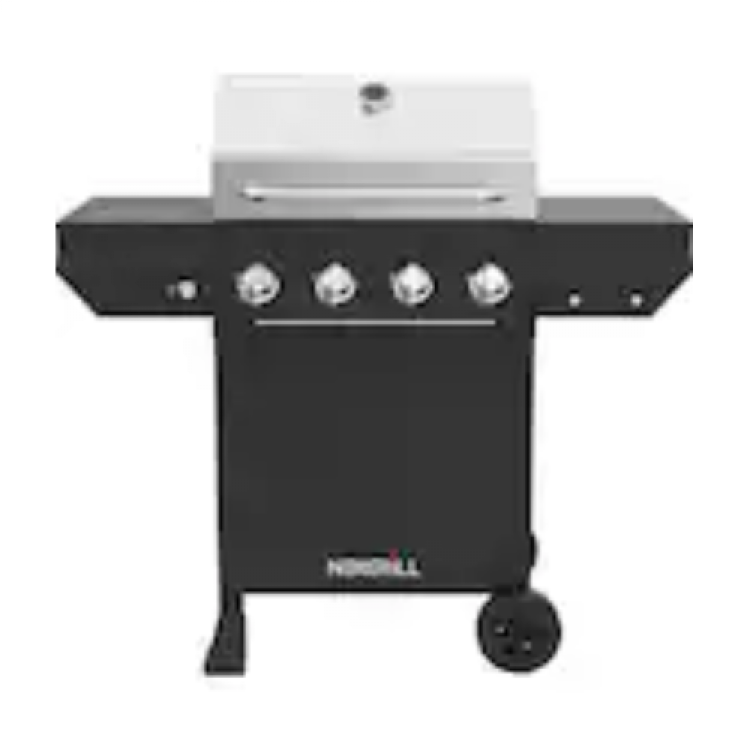 4 Burner Propane Barbeque Grill BBQ