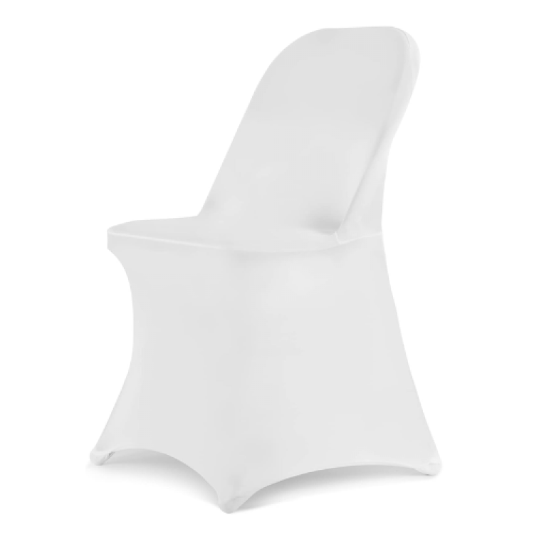 Folding  Chair Cover White