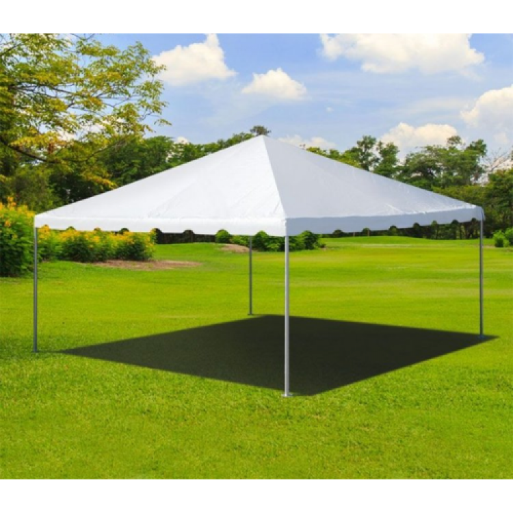 15 x 15 Frame Tent White