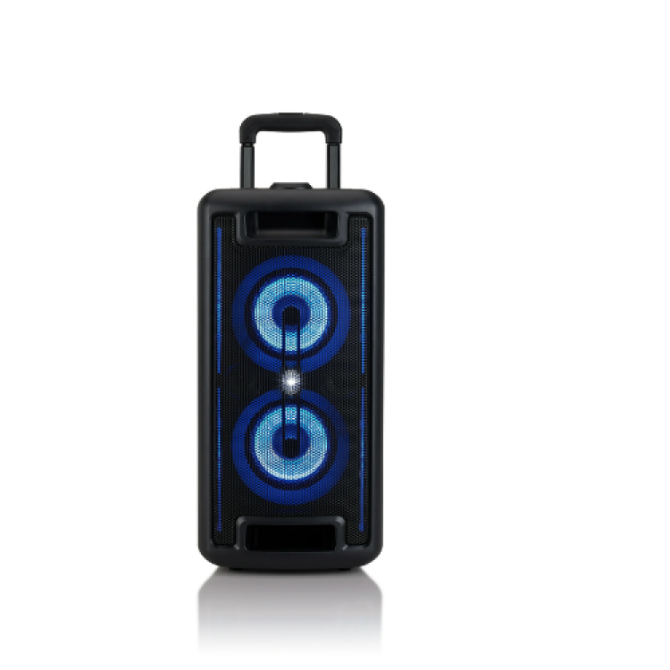 PA Speaker System with Bluetooth and Wireless Microphone