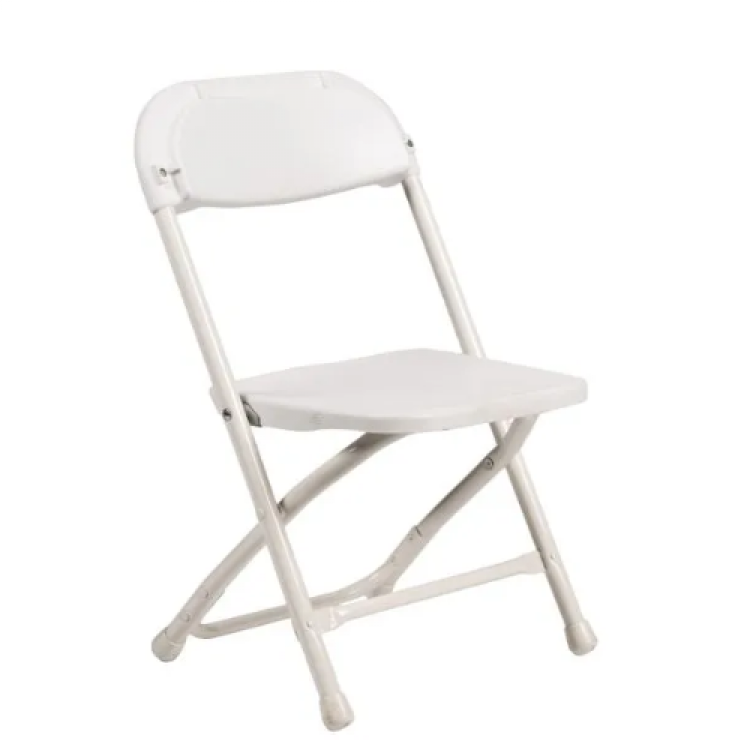 Kids Folding Chair Poly - White