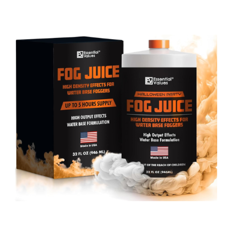 32 Oz Fog Juice Fog Machine Fluid High Density long lasting 32 Oz Fog Juice Fog Machine Fluid High Density long lasting